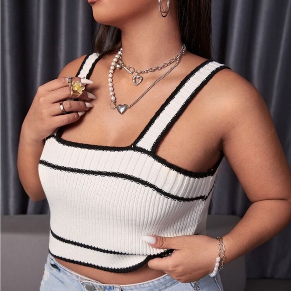 SHEIN Rib-Knit Cami Top - Picture 2 of 4